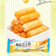 1元撸 海盐夹心米果棒独立包装16包