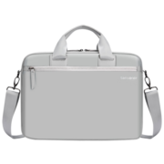 新秀丽（Samsonite）手提包电脑包轻薄单肩包背包14英寸苹果笔记本保护套 BP5 银灰色