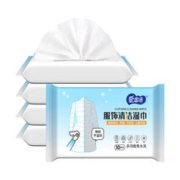 爱恩倍 擦羽绒服清洁湿巾免洗清洗涤神器湿纸巾干洗剂去污去油渍3包