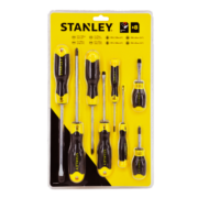 史丹利（Stanley）精密螺丝刀8件套装手动五金工具 铬钒钢胶柄磁性螺丝批防锈防腐STHT92004-8