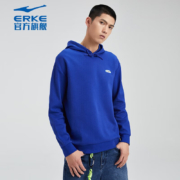 鸿星尔克（ERKE） 男士 舒适防风 保暖 连帽 卫衣