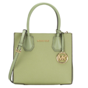 PLUS会员：MICHAEL KORS 迈克.科尔斯 MK女包Mercer系列 中号风琴包 浅绿35S 1GM9 M 2 L LIGHTSAGE
