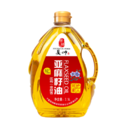 plus会员、概率券:昊帅  醇香一级亚麻籽油冷榨 食用油2.5L热炒家用+凑单品