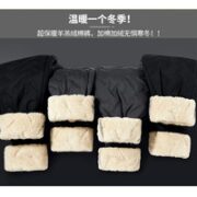 JIKADI 纪卡迪 秋冬加绒弹力抽绳保暖羊羔绒休闲裤