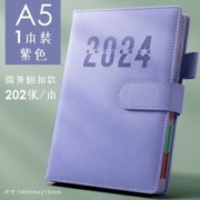 四季年华 2024年日程本 A5/202张 磁扣款 单本装