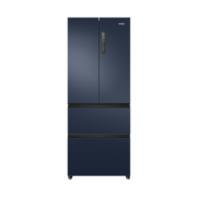 海尔(Haier)冰箱 412升法式四门多门家用节能变频三档变温冰箱+立式风冷无霜冰冻柜冷藏柜 【冰箱】412升+一级能效+三档变温+DEO净味