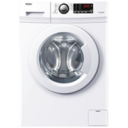 海尔（Haier）洗衣机滚筒全自动家用 7公斤变频小型超薄洗衣机一级节能平稳高颜值珍珠白 12B29W