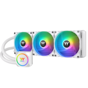 Tt（Thermaltake）TH360 ARGB 白雪版 一体式CPU水冷散热器 (1680万色/主板同步/全铜水冷头/独立控制盒）