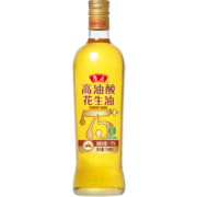 鲁花 食用油 5S 物理压榨 高油酸花生油750ml