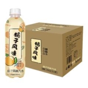 秋林 童年橘子大白梨汽水 350ml*12瓶 整箱0糖0脂0卡果味碳酸无糖饮料 橘子风味