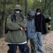 DEFINEX 秋季美式户外冲锋衣三合一可拆卸登山服防风防水夹克外套