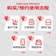 JINGDONG 京东 标准洗车服务年卡 轿车（5座及以下） 全年12次卡 全国可用