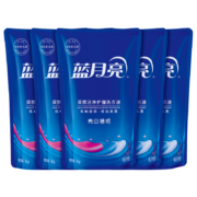 百亿补贴：蓝月亮洗衣液袋装亮白增艳1kg*5袋 薰衣草香 洗衣液补充装