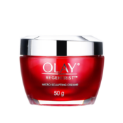 玉兰油（OLAY）大红瓶面霜50g进口版日霜晚霜新生塑颜金纯紧致抗皱 面部护肤品 日霜50g（提亮紧致）