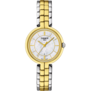 天梭（TISSOT）瑞士手表 弗拉明戈系列腕表 钢带石英女表T094.210.22.111.01