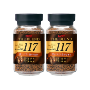 概率券: UCC 悠诗诗 117 速溶咖啡粉冻干黑咖啡 90g*2瓶
