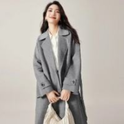 20点开始：Eifini 伊芙丽 双排扣 韩版 毛呢大衣