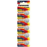 Panasonic 松下 CR2032 纽扣电池 3V 210mAh 5粒装