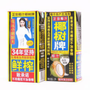 椰树 牌椰子汁海南鲜榨椰汁植物蛋白饮料1L*2盒