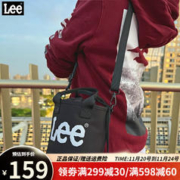 Lee 潮酷简单休闲风男女通款通勤户外单肩包可手提可斜跨水桶包圆桶