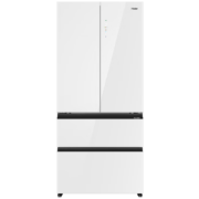 PLUS会员：Haier 海尔 BCD-503WGHFD14WWU1嵌入式法式多门冰箱 503升