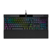 美商海盗船 (USCORSAIR) K70 RGB PRO 机械键盘 游戏键盘 全尺寸 8000Hz 竞技模式 铝框体 黑色 樱桃银轴