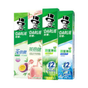 88VIP会员：DARLIE 好来 牙膏茶倍健初萃茶双重薄荷 160g*4