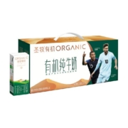 圣牧品醇有机纯牛奶200ml*24盒家庭装全脂灭菌乳
