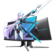 雷神 银翼LQ27F240L 27英寸2K 240Hz 电竞游戏大金刚显示器 HDR 400nit Fast IPS HDMI PS5电脑显示屏幕 升降旋转底座