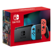 京东百亿补贴:Nintendo Switch任天堂oled游戏机 健身环大冒险掌机AS12 Switch续航主机【红蓝】 日版
