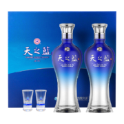 88VIP：YANGHE 洋河 天之蓝52度礼盒480ml*2瓶