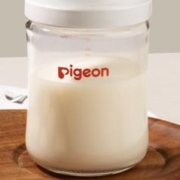 Pigeon 贝亲 自然实感第3代PRO系列 AA186 玻璃奶瓶 160ml S 1月+