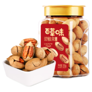 需凑单：百草味 罐装碧根果500g