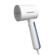 松下（Panasonic） 小型手持挂烫机迷你便携式熨斗旅行蒸汽熨烫机20秒快速出汽小巧大蒸汽手持定型便携出差旅行神器 NI-GHD015冰山白【小巧身材 超大蒸汽】