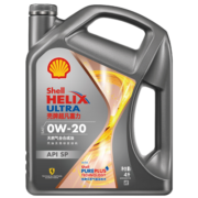 壳牌（Shell）超凡喜力灰壳焕耀版 全合成油汽车机油 API SP级 汽车保养 0w-20 4L