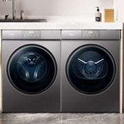 plus会员：海尔（Haier）洗烘套装 10Kg滚筒洗衣机全自动+烘干机家用组合 EG100MATE36+EHG100MATE36S