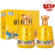 五粮液（WULIANGYE） 辉煌腾达 52度浓香型白酒 500ml*2 两瓶装 赠送礼袋