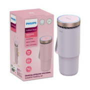 错过等一年：PHILIPS 飞利浦 汽车车载空气净化器 除甲醛净味 除异味 便携式杀菌GP5603粉色