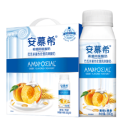 伊利 安慕希 高端黄桃燕麦酸奶200g*10瓶/箱 ＊2件