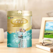 MENGNIU 蒙牛 铂金装 中老年益生菌高钙富硒奶粉800g*2罐礼盒装 送礼 0蔗糖