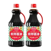 厨邦酱油1.63L*2组合黄豆酱油头道特级生抽炒菜调料调味料调味品