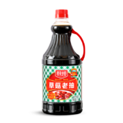 概率券、plus会员：厨邦 酱油 草菇老抽 180天酿造酱油 添加草菇汁 1.25L