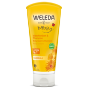 维蕾德(WELEDA)金盏花有机儿童洗发水沐浴露200ml 二合一沐浴乳液