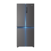 海尔（Haier）【新品】海尔冰箱406升双开门冰箱十字对开门一级能效风冷无霜双变频家用超薄节能省电家用电冰箱  一级双变频丨三档变温丨母婴空间丨净味保鲜