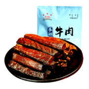 星华源 内蒙古风干手撕牛肉干 原味500g