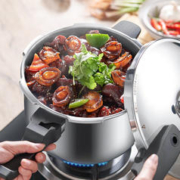 菜肴软糯入味：Midea 美的 乐选系列 高压锅 20CM YG20Z20S