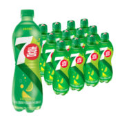 百事可乐7喜  7up 柠檬味 汽水 550ml*12瓶 新老包装随机发货 百事出品