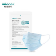 winner 稳健医疗 一次性医用外科口罩 10只*10袋