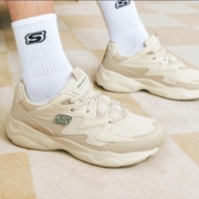 20点开始、补贴购：SKECHERS 斯凯奇 男款复古运动鞋 894044-OFWT