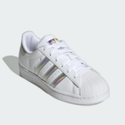 ADIDAS阿迪达斯镭射大童款贝壳头